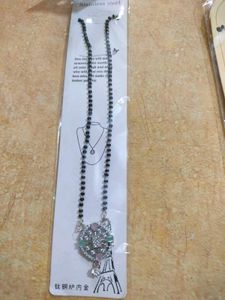 Mangalsutra And Oxidised Bracelet