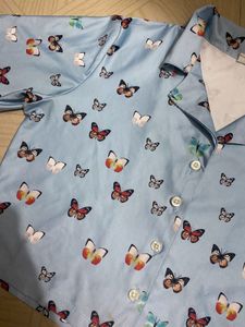 Croped Night Were Shirt In good Condition.
