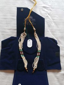 pearl mala for pendent