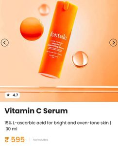 Foxtale Brightening Vitamin C Serum