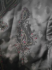 Velvet Black Embroidered Blazer 🔥🔥