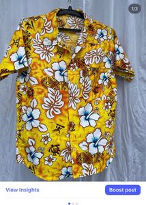 Vintage Floral Hawaiian Shirt