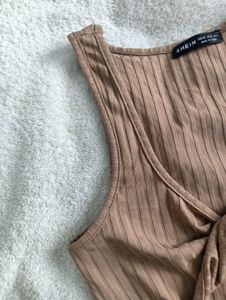 Knotted Crop Tank Top