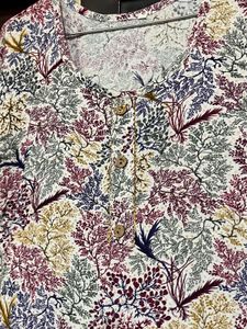 Floral Print short kurti