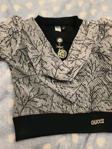 Stylish Patterned Top