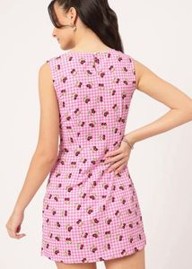 Cherry Pink Mini Skirt