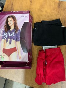 Brand New Lux Lyra Hipster Panties - 2 Pack