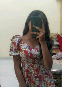 Floral Puff Sleeve Top
