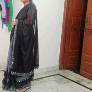 Important Febric Prill Saree