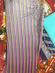 Lavander Colour Saree