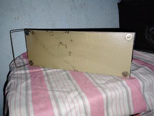 Toy Miniature Cot Model Fibre Sheet