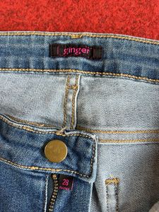 Distressed Denim Jeans