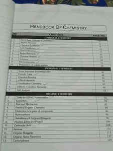 Chemitry Handbook Neet/ Iit