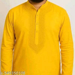 Mustard Yellow Kurta - Size M