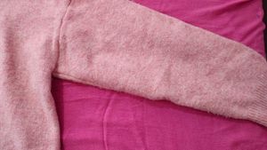 Pink Cardigan with Bow