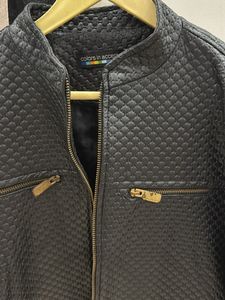 Unisex Quilted Black Jacket