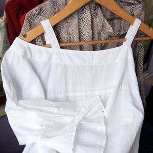 White Cold Shoulder