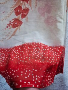 Elegant Floral Saree