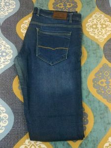 Dark Blue Denim Jeans