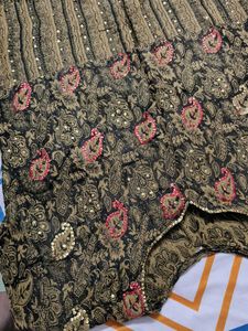 Women Kashmiri Print Sequin Embroidery Wool Top
