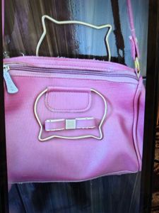 Pink kitty  Handbag