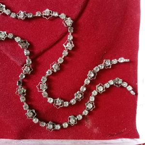 Necklace with Bali earrings