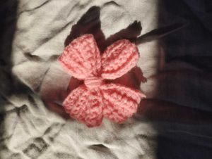 Handmade Crocheted Bow