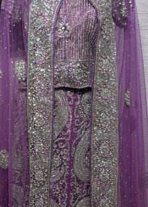 Elegant Purple Lehenga Choli