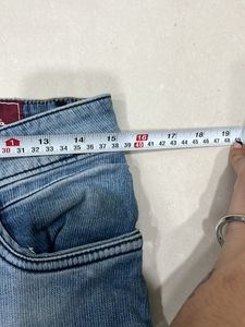 Men’s Washed Blue Jeans