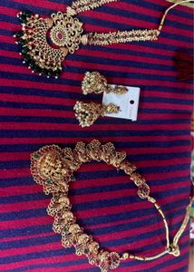 Traditional Gold-Plated Jewelry Set