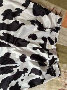 Cow Print Trouser