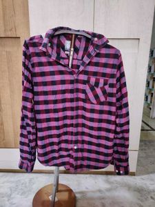 Unisex Checkered Flannel Shirt