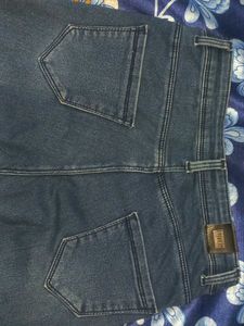 Dark Blue Denim Jeans