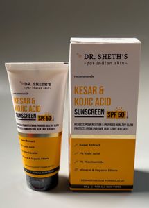 Dr. Sheths Kesar & Kojic acid sunscreen
