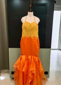💥SALE💥Luxe Hand Embroidered Dress With Frills
