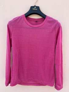 Shimmery Pink Top