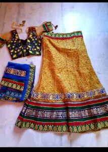 Awesome Yellow Lahenga P