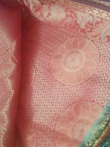 Red &amp; Gold Woven Saree