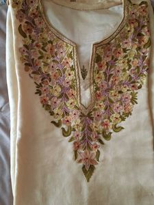 Elegant Embroidered Kurta