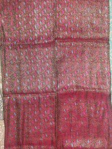 Heavy Work Purple Saree