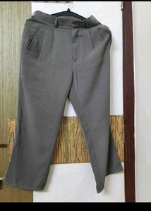 Grey Casual Pants