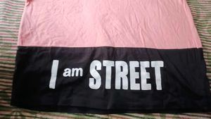 Cute Pink Top &amp; Denim Shorts Set