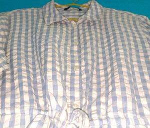 SALE - Gingham Button-Up Shirt
