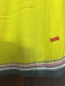 W Yellow Dupatta