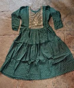 Green Vintage Style kurti