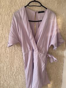 Lilac Wrap Dress