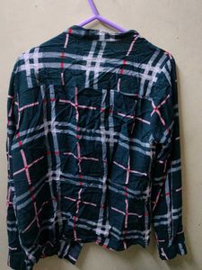 Green Plaid Shirt