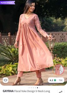 Brand new ❗️❗️❗️ Elegant Pink Kurta Set