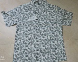 new shein brand stylish Patterned Shirt