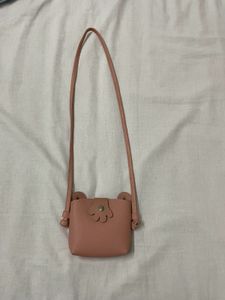 Cute Pink Bear Bag